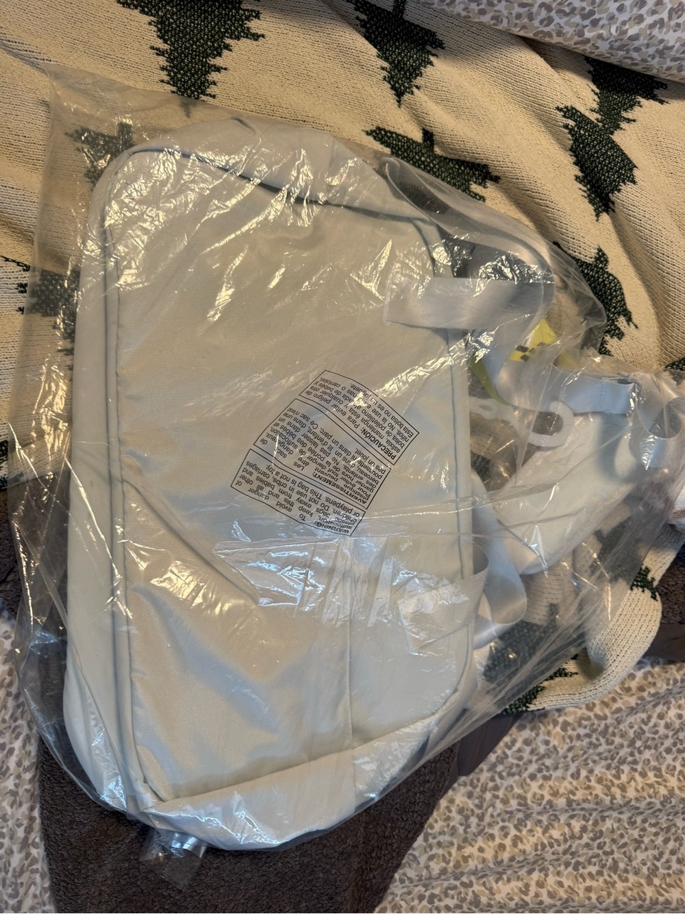 all in motion Light Gray Tote Bag